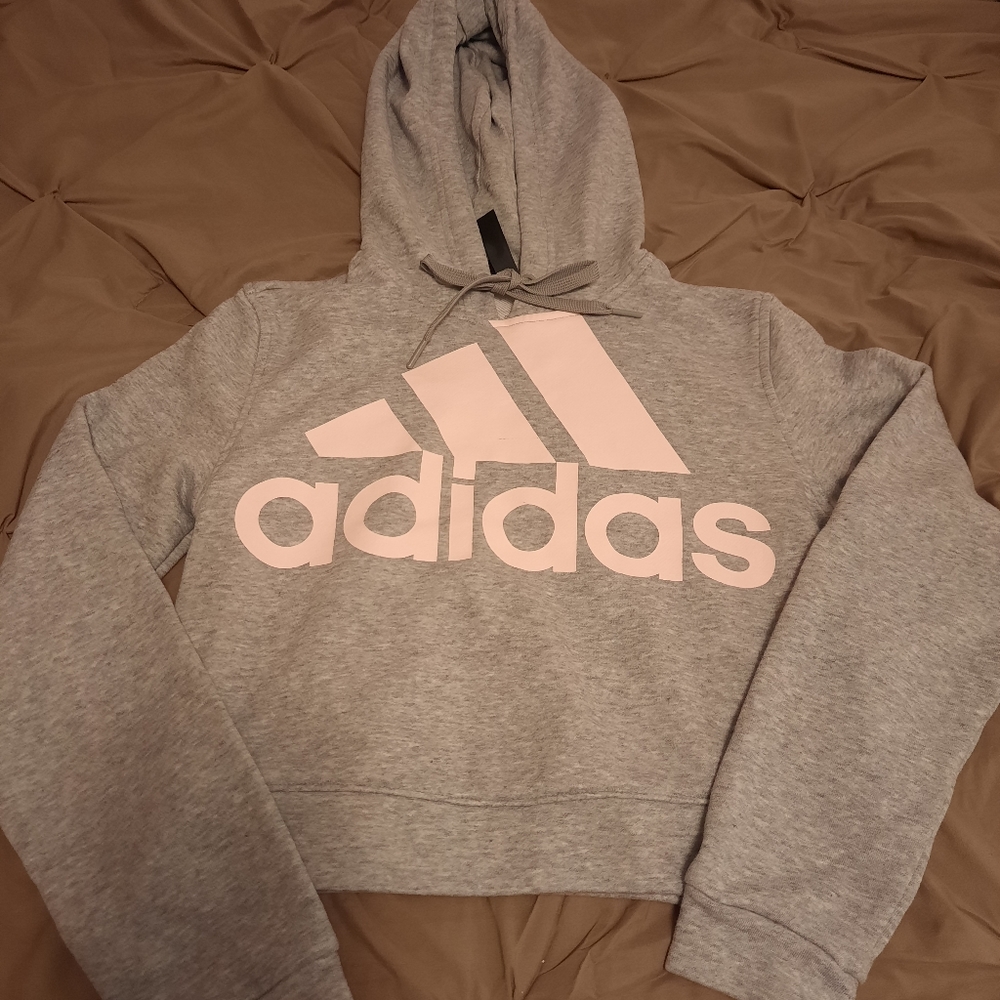 Adidas Crop Top Hoodie 💕